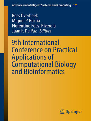 cover image of 9th International Conference on Practical Applications of Computational Biology and Bioinformatics
